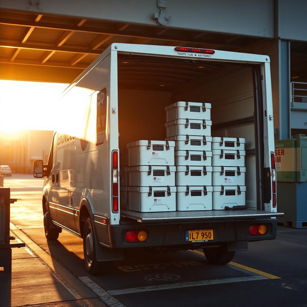 Same-day dispatch fleet