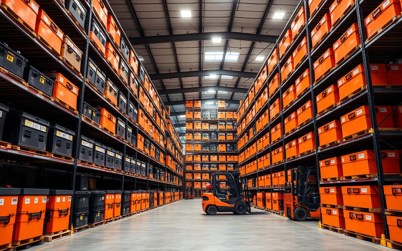 Bulk warehouse stock